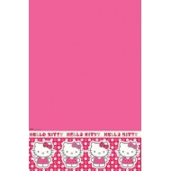 Hello Kitty Pink Plastic Tablecover